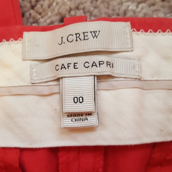 J crew cafe capri - Picture 2 of 3